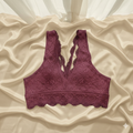 Sexy V-Shape Lace Bra – Fashionable Women’s Cotton Bra
