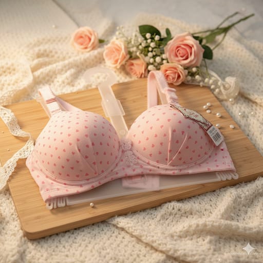 Adjustable Women Soft Bra – Comfortable Stretchable Fashion Bra | Back Hooks |