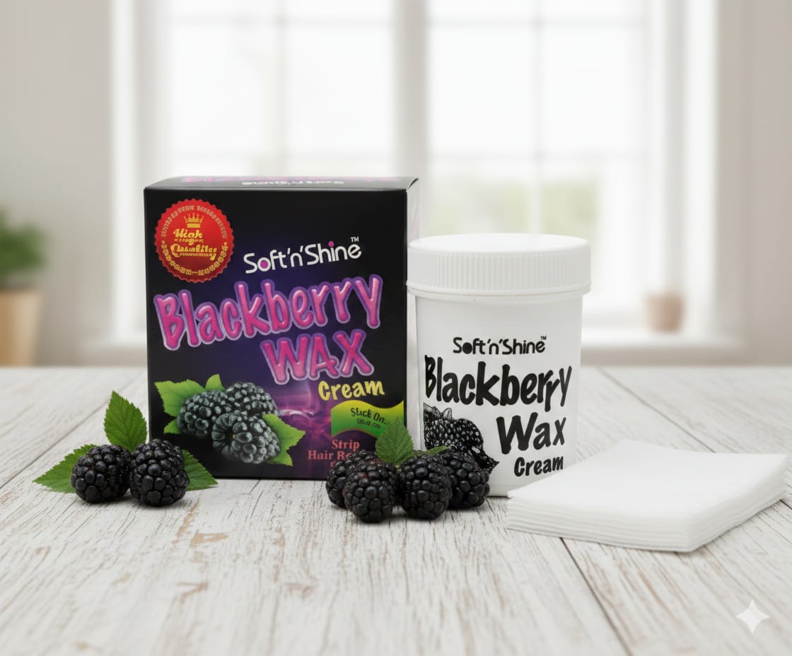 Soft Wax 200g – Professional Hair Removal Wax | Lemon, Herbal & BlackBerry | Export Quality