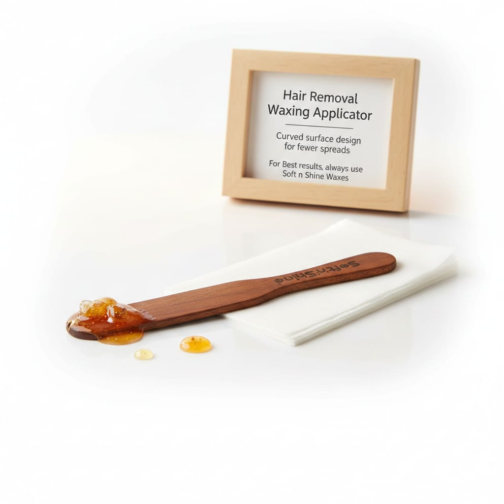 Hygienic Wooden Wax Spatula – Professional Hair Removal Wax Applicator | Smooth Wax Application